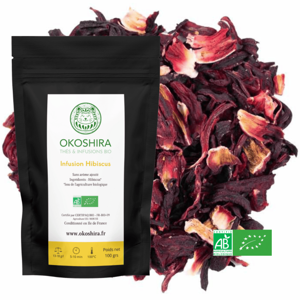 Feuilles d'Hibiscus Bio (Bissap)