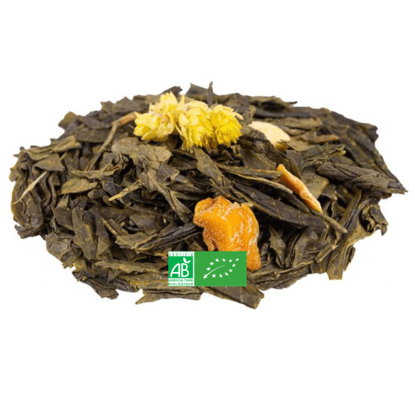 Thé vert à la Mangue Thé vert à la Mangue