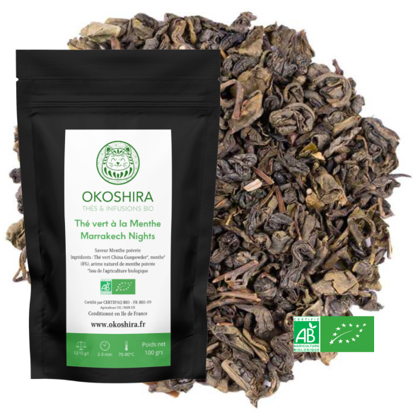 Thé vert à la Menthe Marrakech Nights