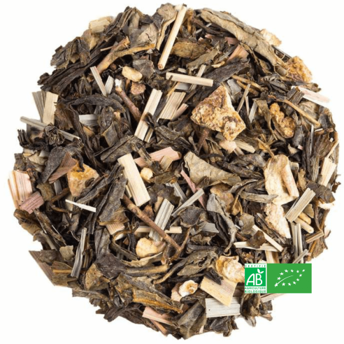 Thé Vert Déthéiné Citron Gingembre Thé Vert Déthéiné Citron Gingembre