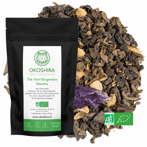 Thé Vert Gingembre - Menthe