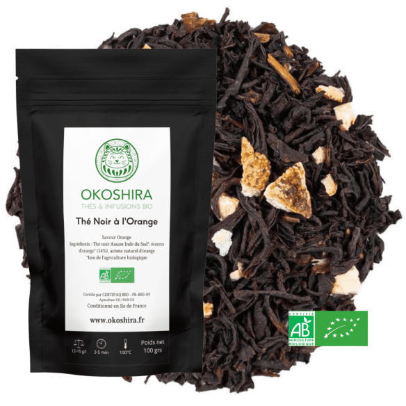 Thé Noir à l'Orange
