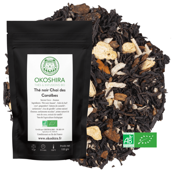 Thé noir Chai des Caraïbes