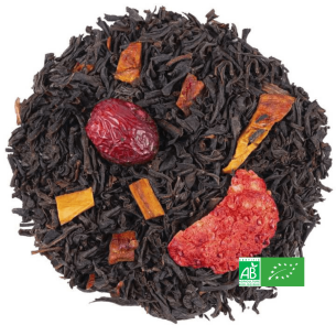 Thé Noir Fraise Canneberge 2
