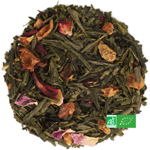 Thé vert Amour de Cerise