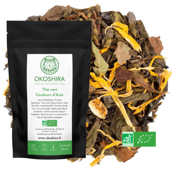 Thé vert Couleurs d'Asie