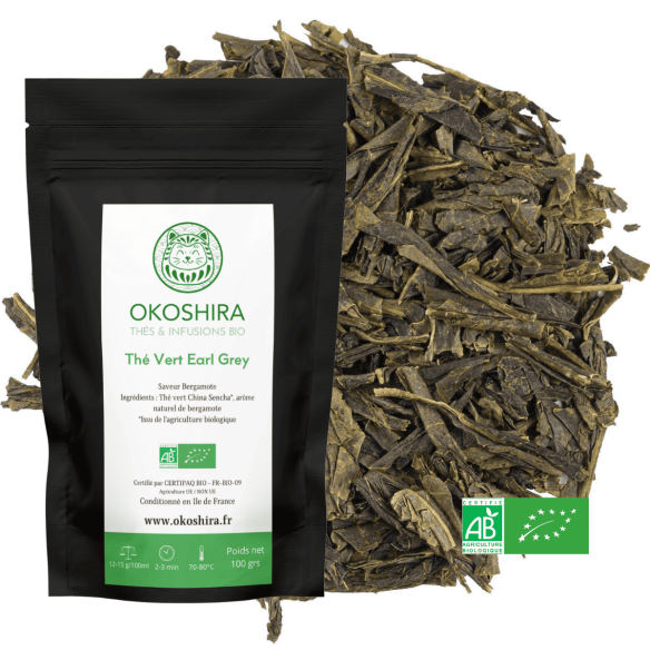Thé Vert Earl Grey
