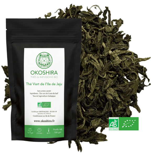 Thé Vert de l’île de Jeju Thé Vert de l’île de Jeju