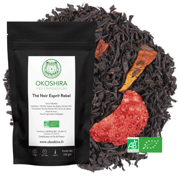 Thé Noir Fraise Canneberge Thé Noir Fraise Canneberge