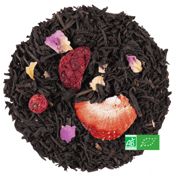 Thé noir fruits rouges sauvages
